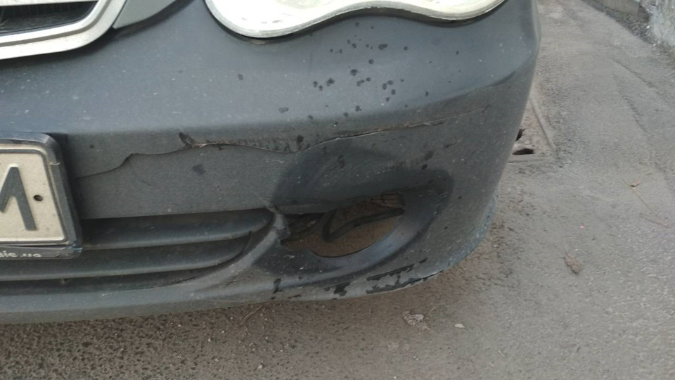 Ось така біда печаль мене спіткала сьогодні(((((Другий баМпер…)) 2