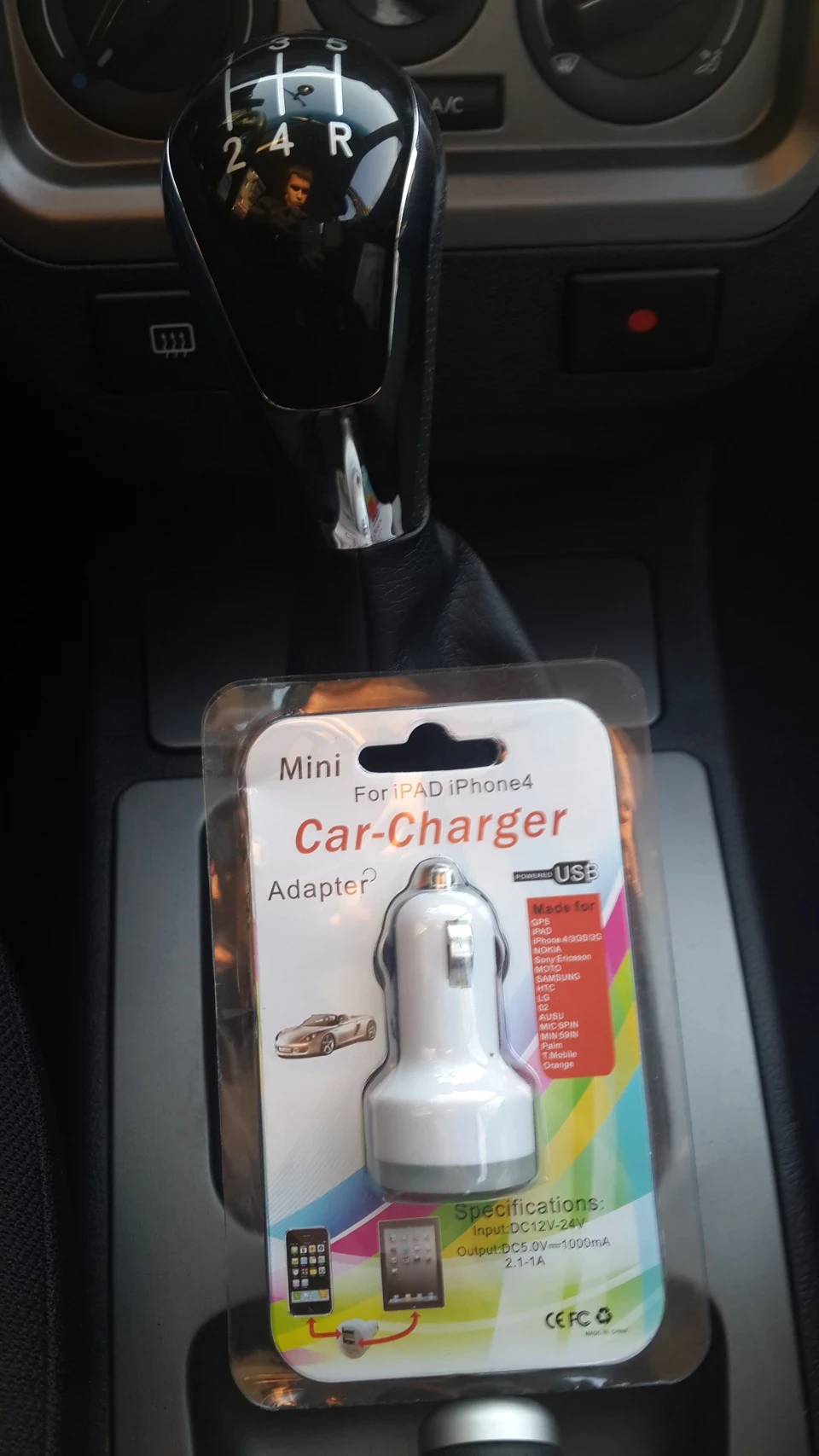 USB заряджання від прикурювача