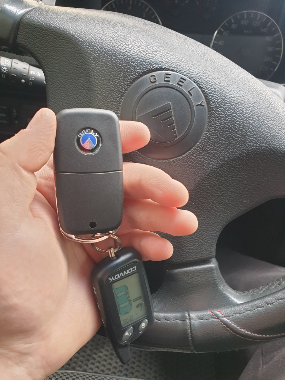 Викидний ключ на Geely ck2 3