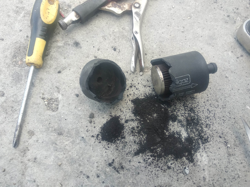Заміна та огляд газового фільтра 1