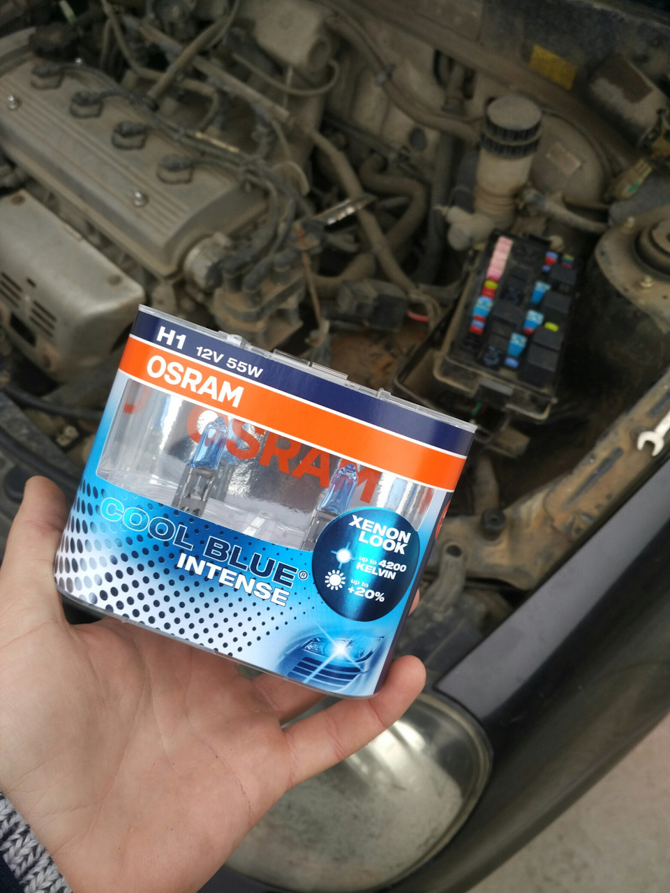 Заміна ламп на osram 1