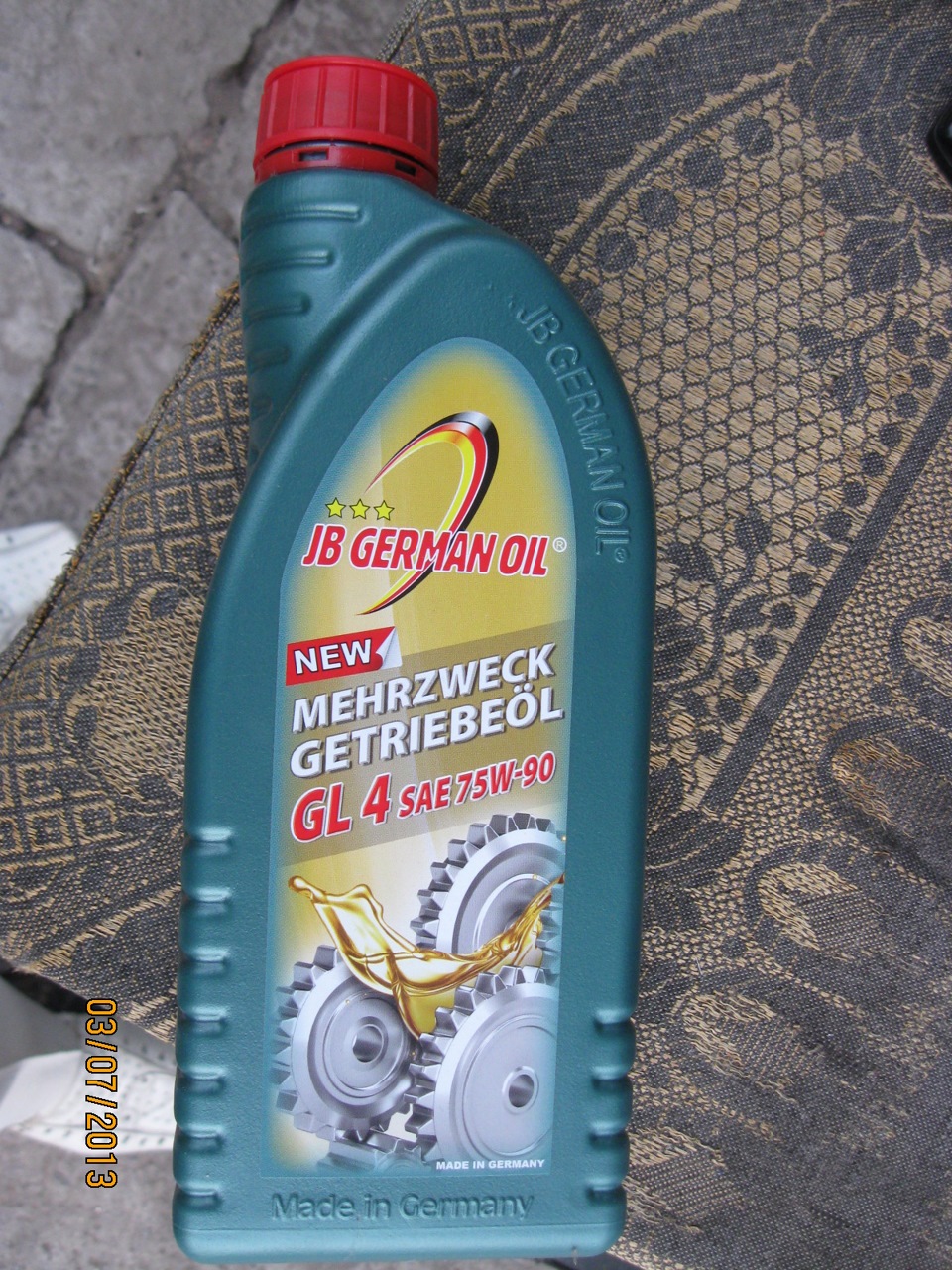 Заміна мастила в КПП JB German Oil 75w-90 плюс ХАДО. 1