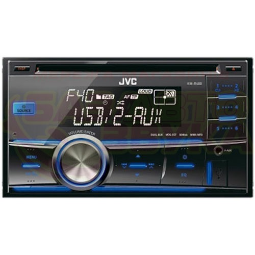 №44 Установка магнітоли JVC KW R400 1