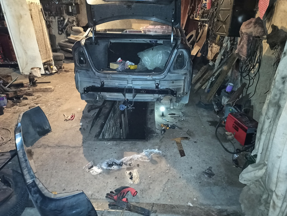 Встановив фаркоп на Geely ck 2005 4