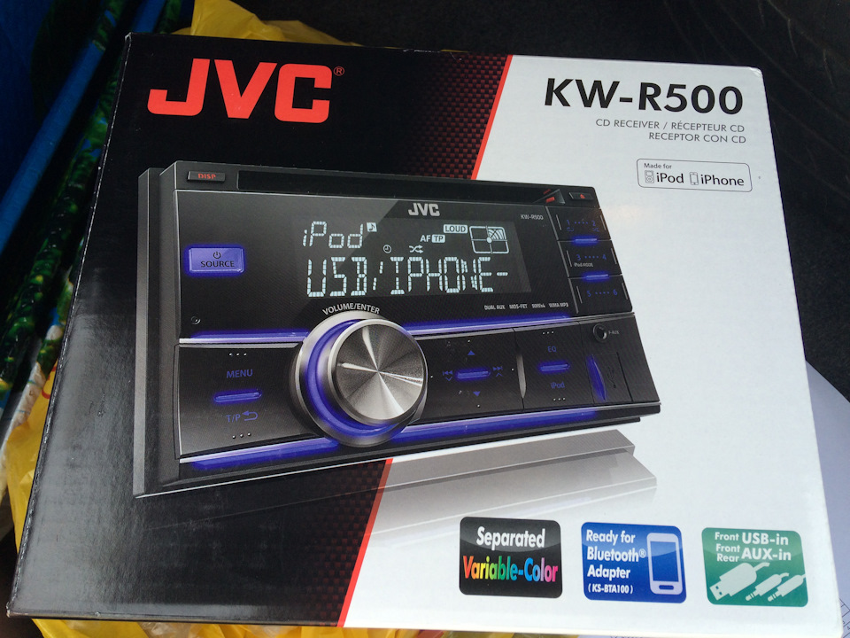 Встановив магнітолу JVS KW-R500 3