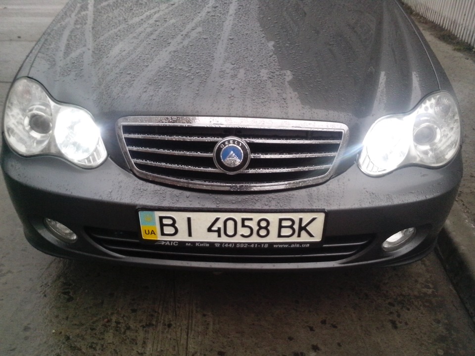 XENON + діоди в габарити. 1