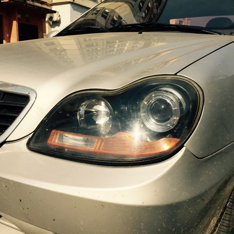 Поліруємо зуби Geely CK 1