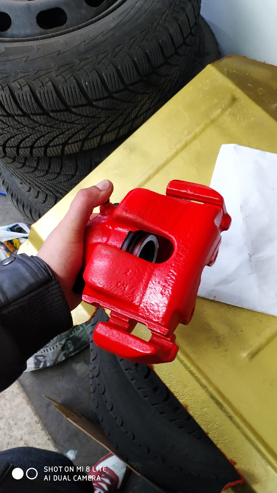 Довгоочікуваний SWAP передніх гальм ч.1 4