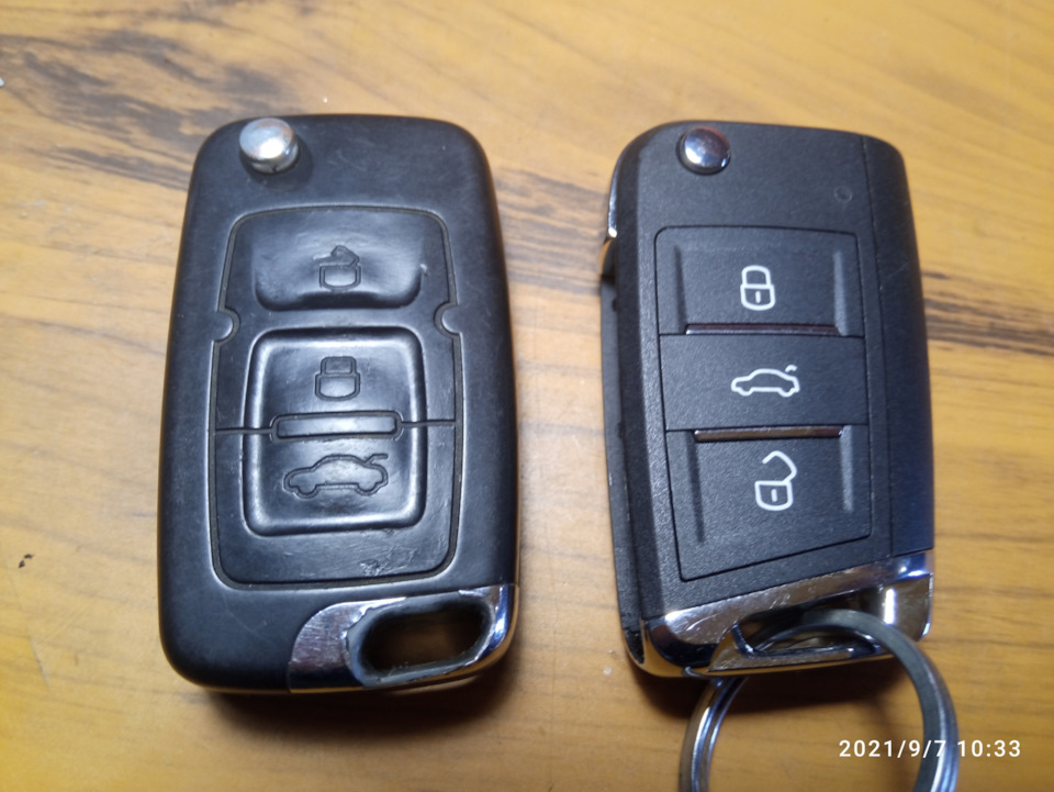Оновлений ключ у стилі VAG MQB 4