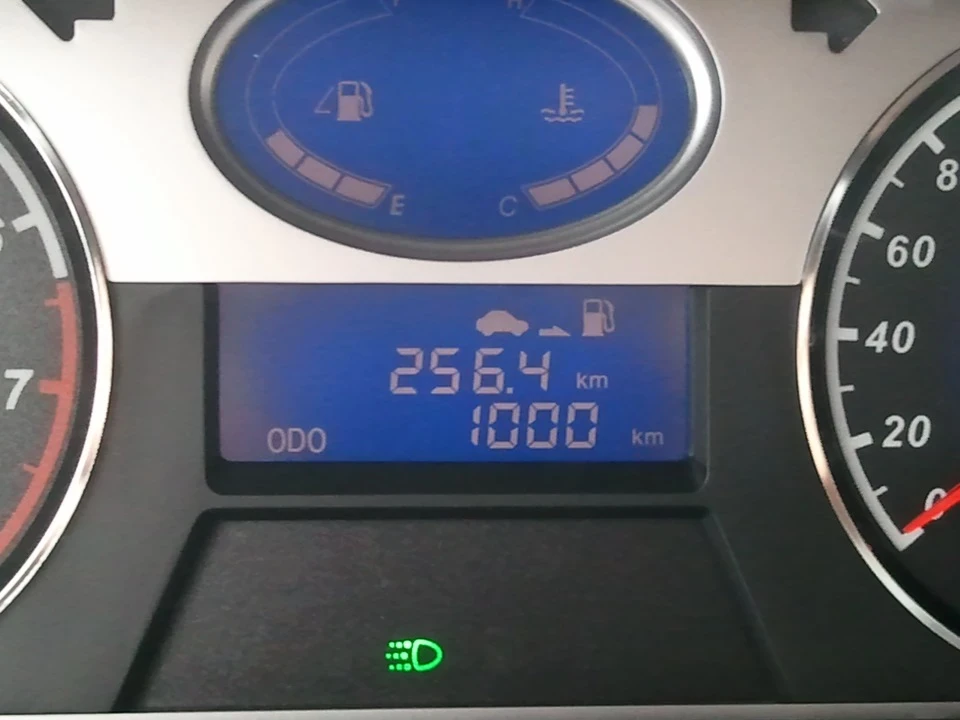 Наїздив першу тисячу)
