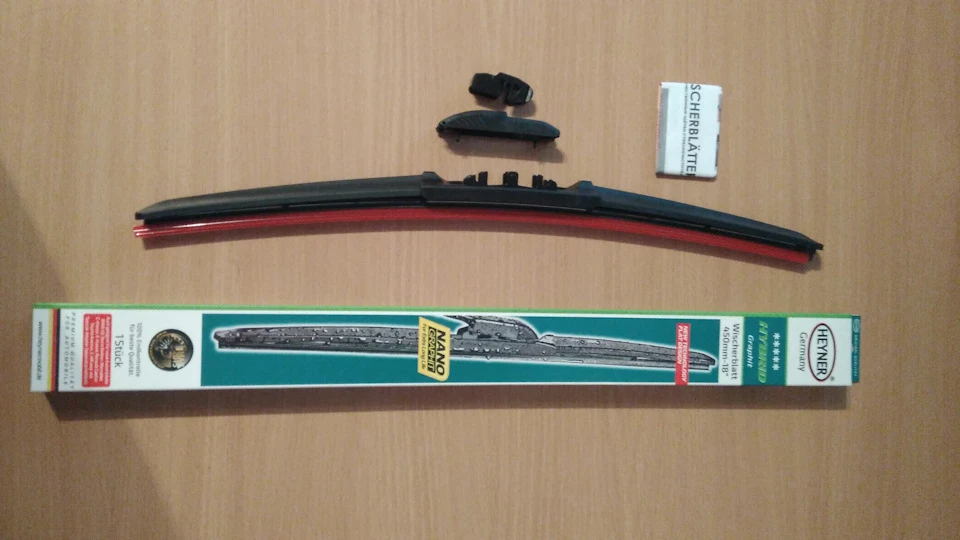 Двірники Heyner і нові повідці склоочисника