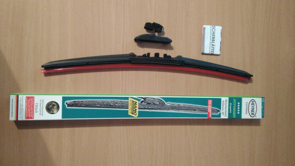 Двірники Heyner і нові повідці склоочисника 1