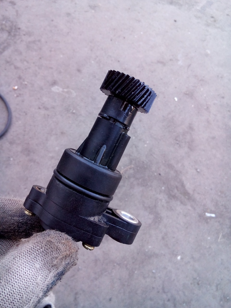 Накрився sensor speed . 1