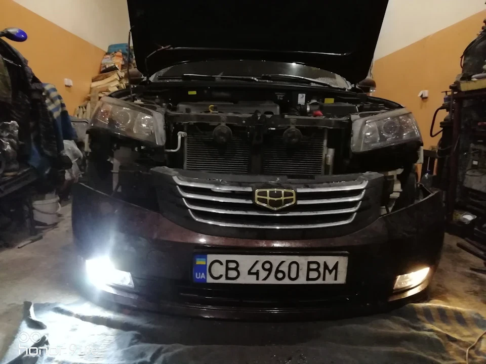 Установка ламп у птф, Нові лампи ДХО, антискрип