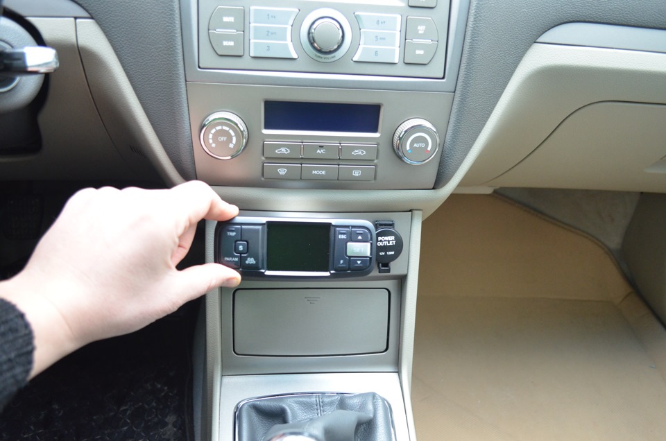 Маршрутний комп'ютер Multitronics TC730. Варіанти встановлення 2