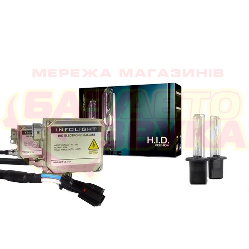 Ксенон InfoLight H1 5000K 35 вт. 1