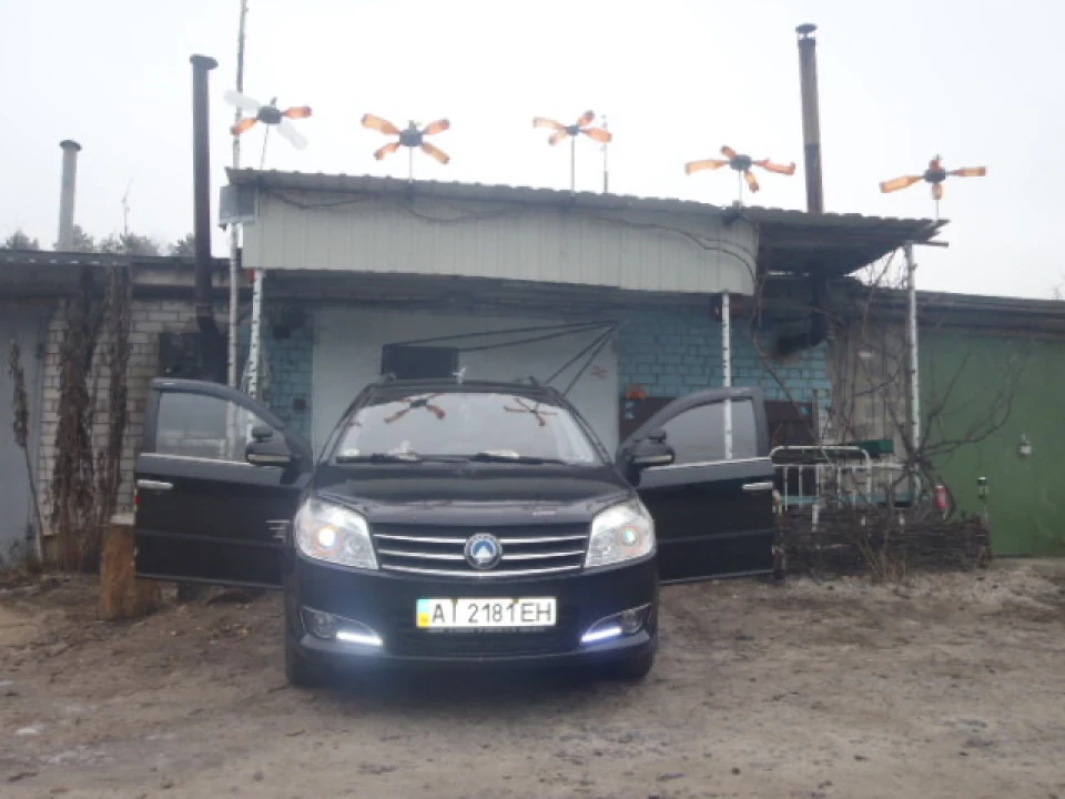 led у Geely Mk Cross