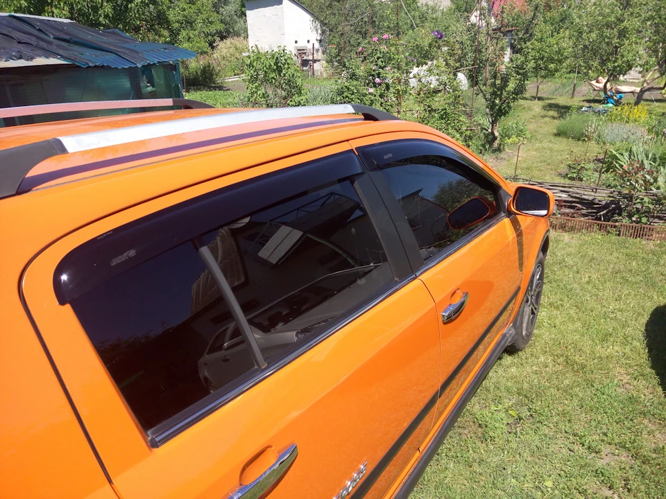 Дефлектори вікон для авто Geely MK Cross
