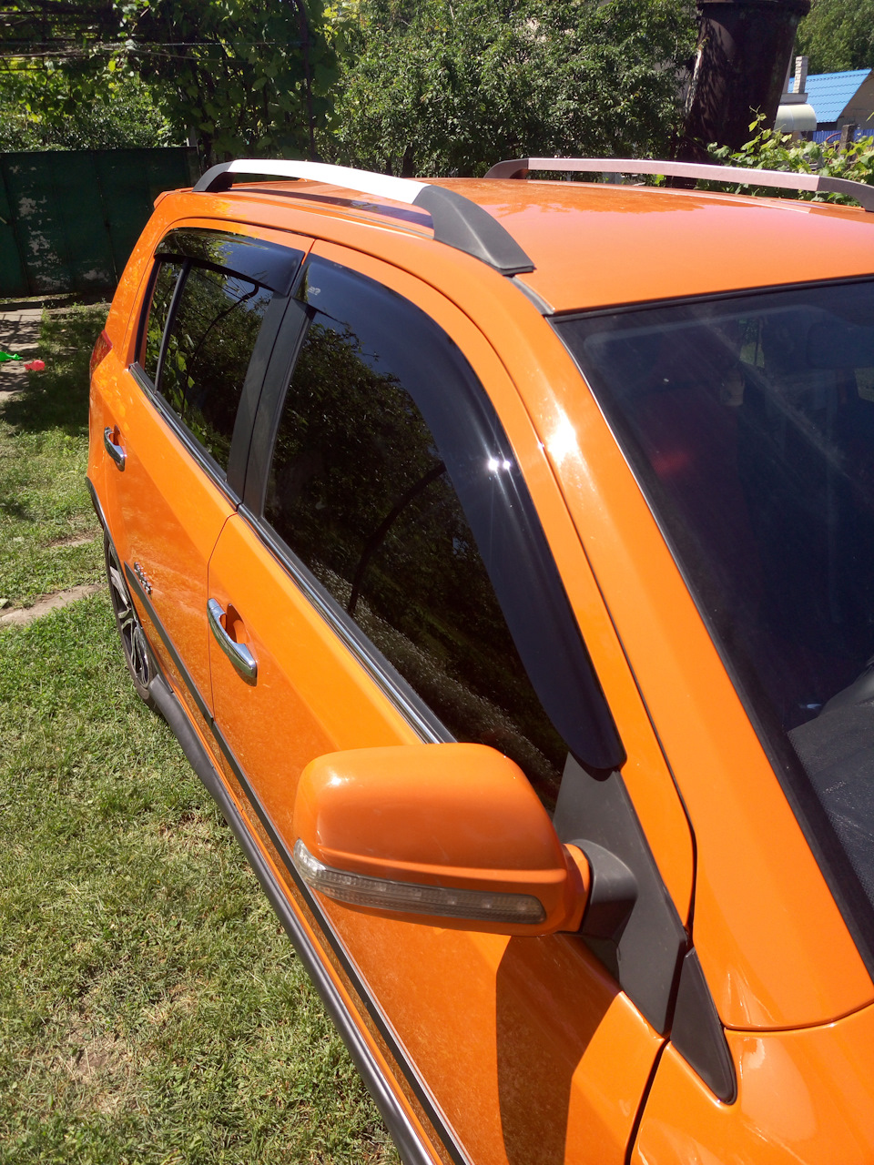Дефлектори вікон для авто Geely MK Cross 3