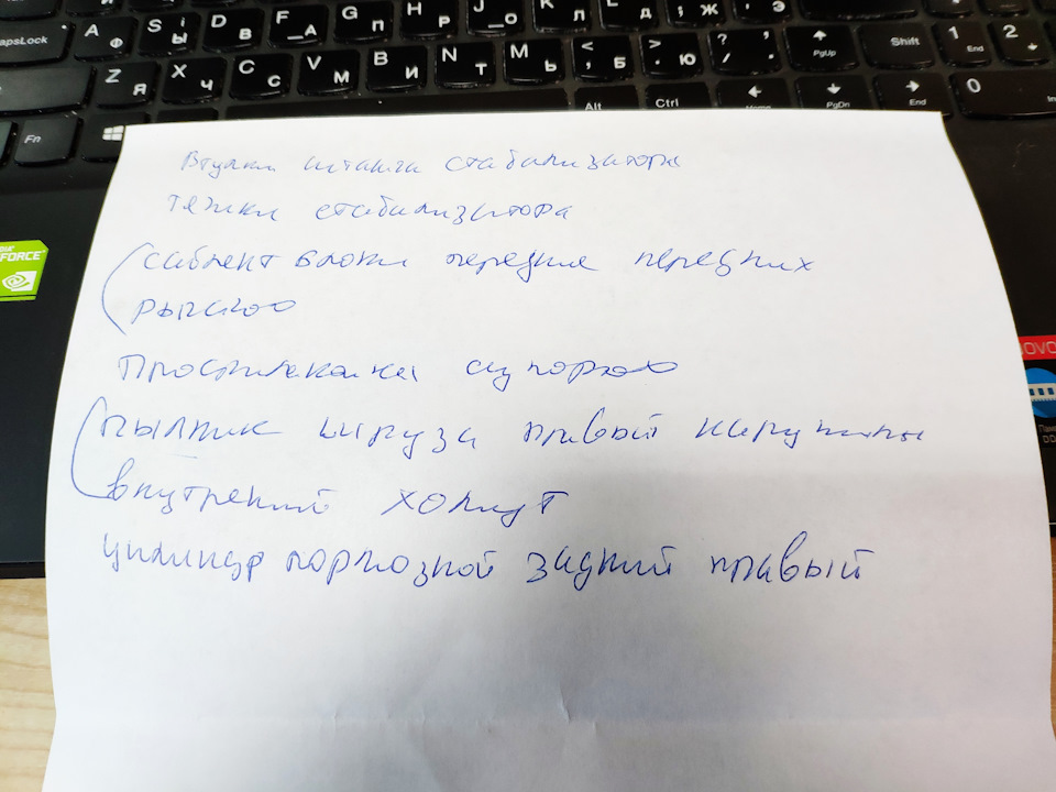 Діагностика підвіски 1