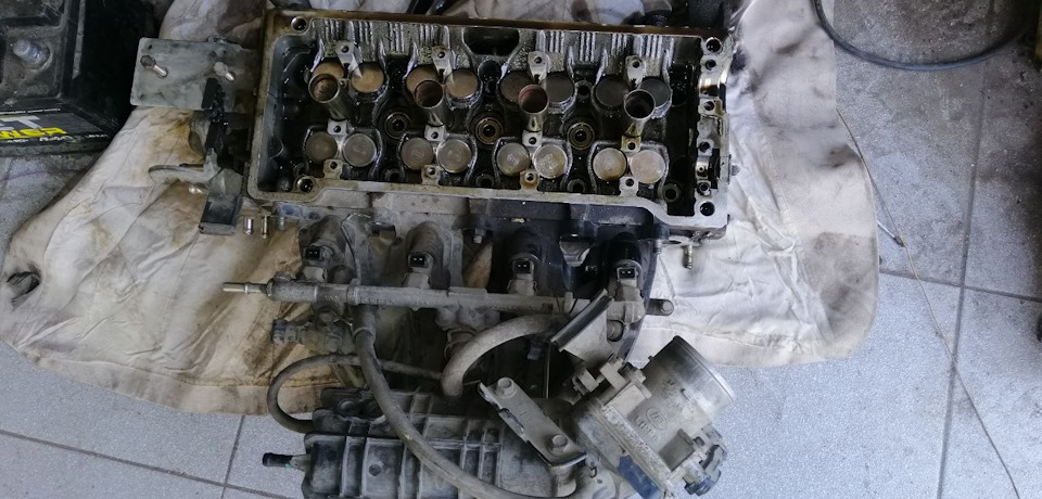 Прогорел клапан Geely MK 1.5 3