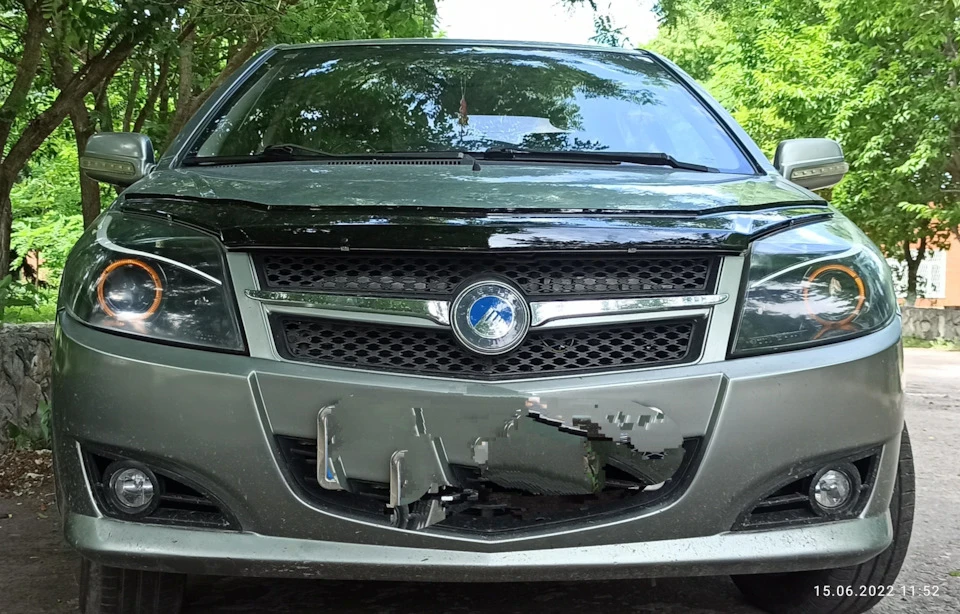 Фари Geely Mk. Завершення