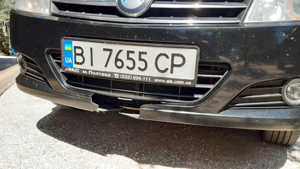 Ремонт бампера 1