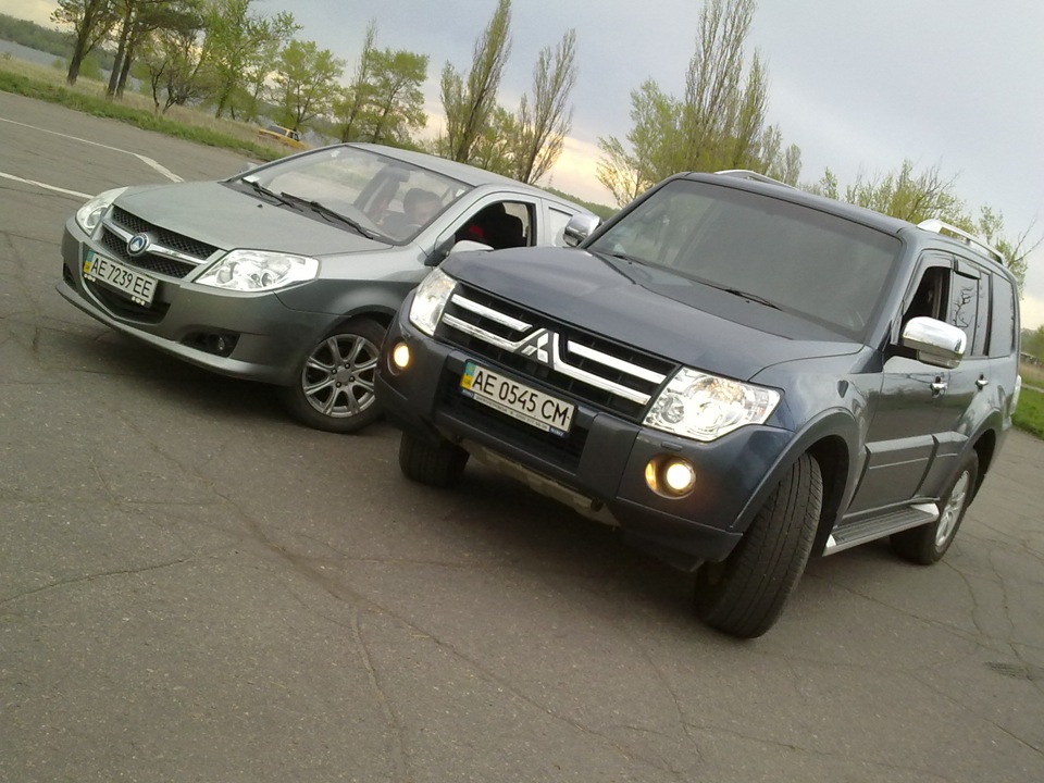 Прогулянка Geely MK & Mitsubishi Pajero 5