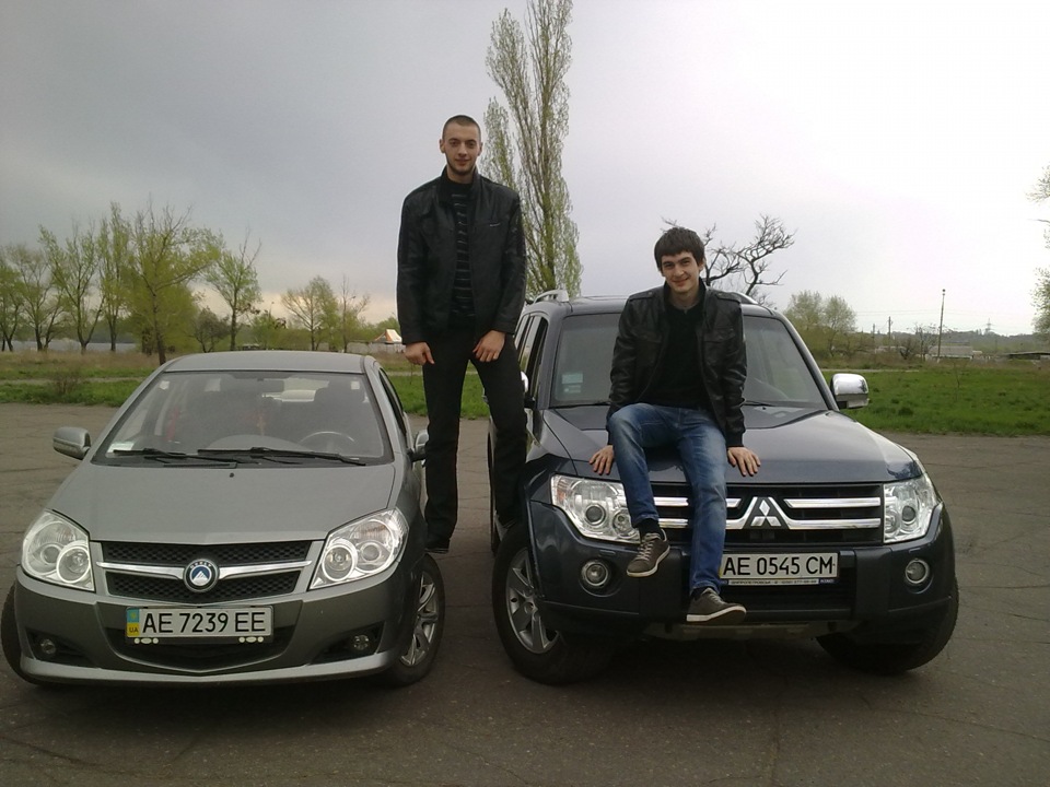 Прогулянка Geely MK & Mitsubishi Pajero 2