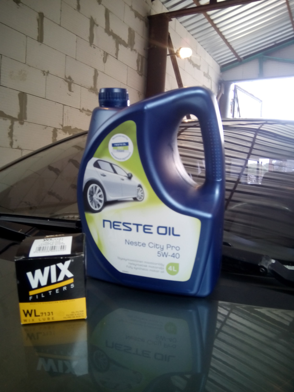Перехід на нову олію Neste Oil City Pro 5W-40 1