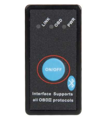 Super Mini ELM327 OBD2 Bluetooth V2.1 З КНОПКОЮ 2
