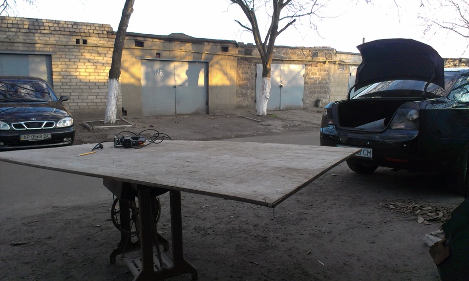 Меняем пол в багажнике 2