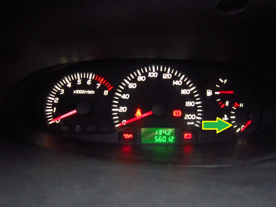 Перший Check Engine - помилка P0116 2