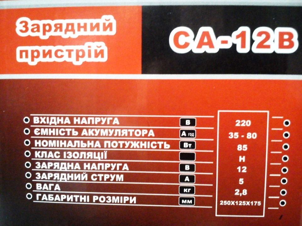 Акумулятор та зарядний пристрій 3