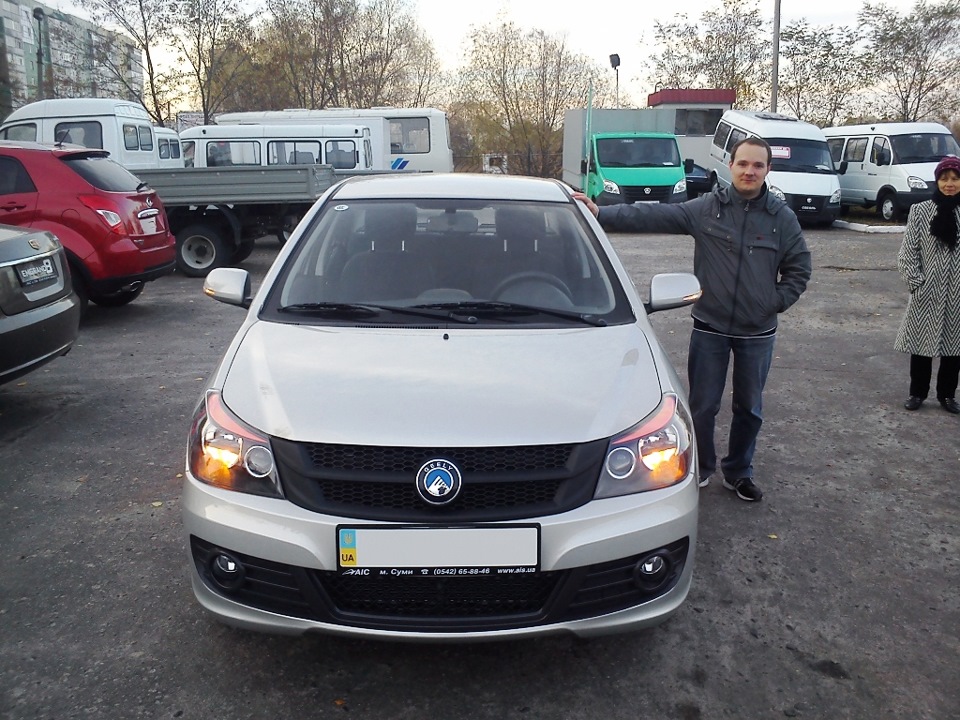На одну Geely у Сумах побільшало :) 2
