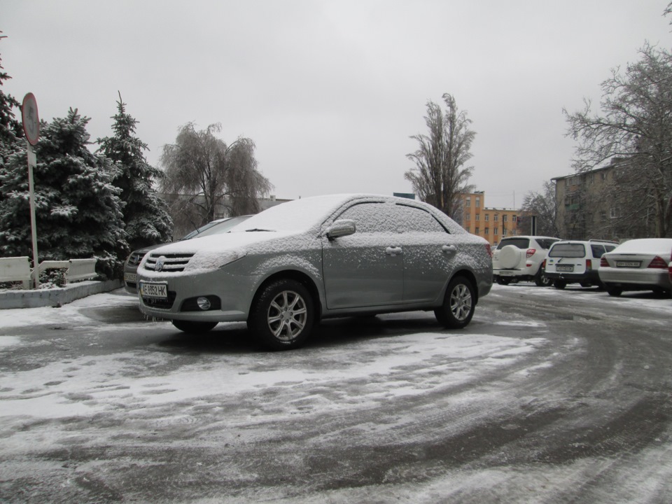 Перший сніг в Одесі 2
