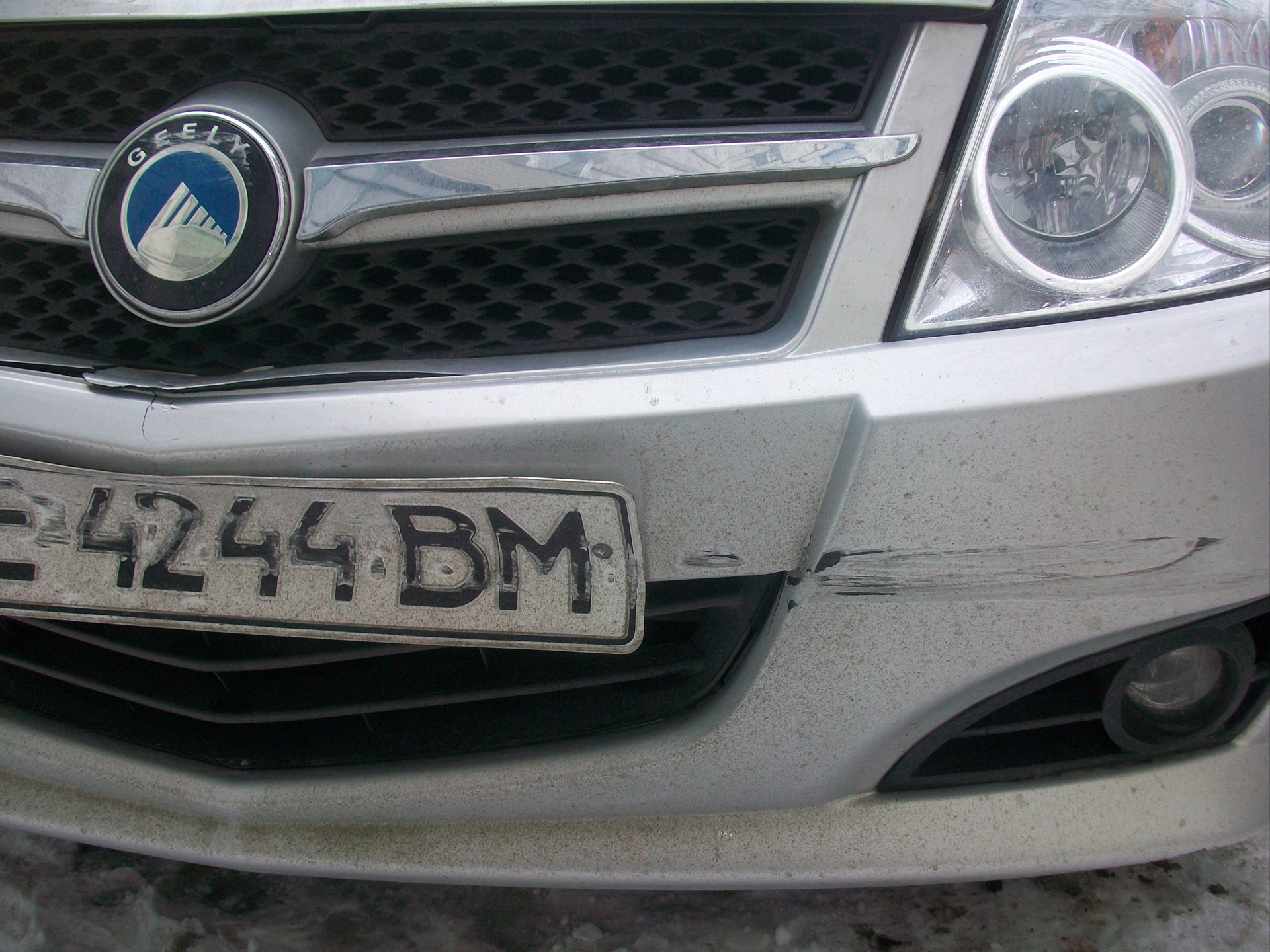 Млинець, влетів у відбійник 3