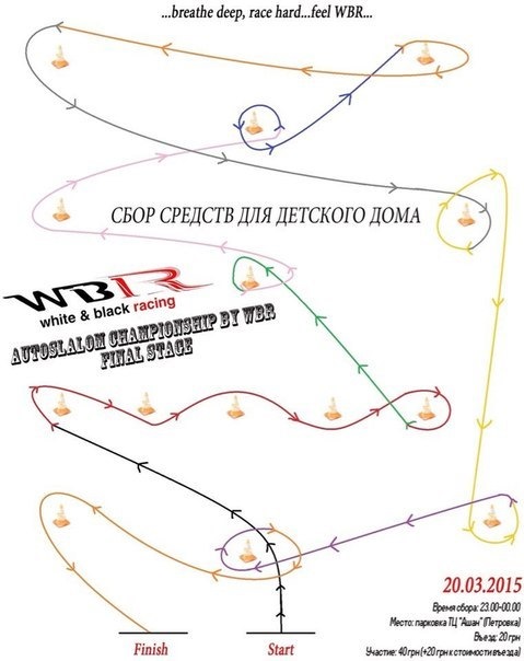 3 місце в чемпіонаті з Авто слалому від WBR 2