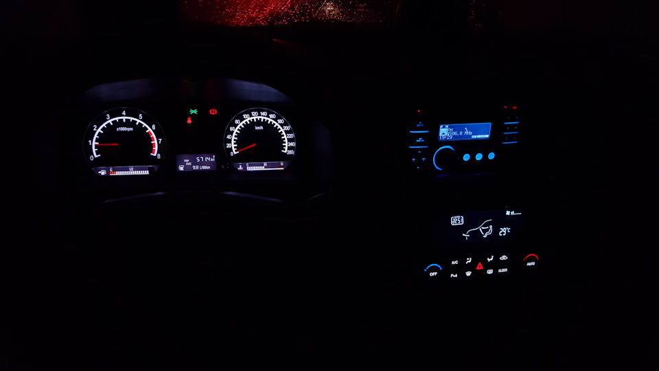 Клімат Панель від Geely SL встановлена! 2