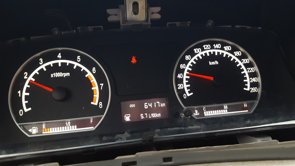 Приладова панель від Geely SL 2