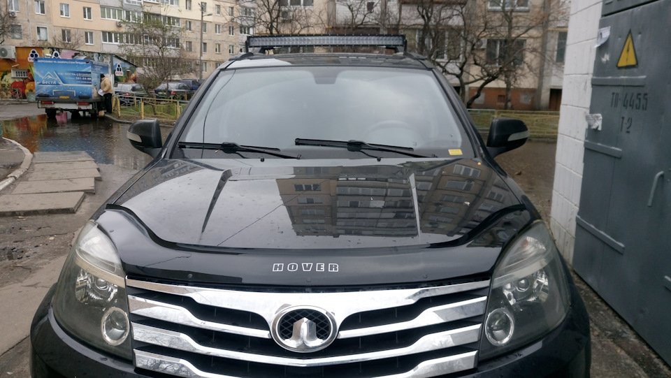 Дефлектор капота VIP Tuning. Краще не ставив би! 3