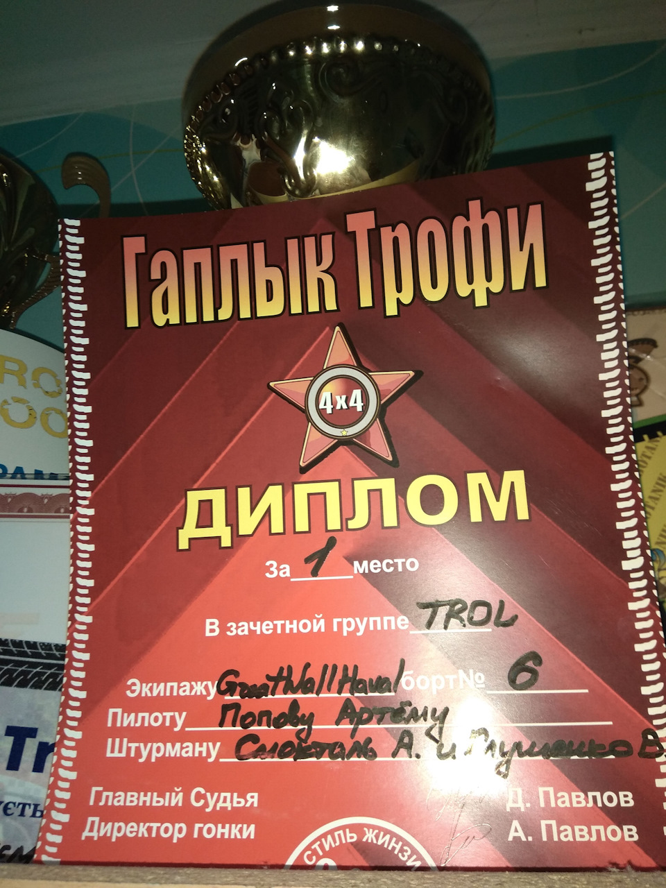 Гаплик трофі 2018 1