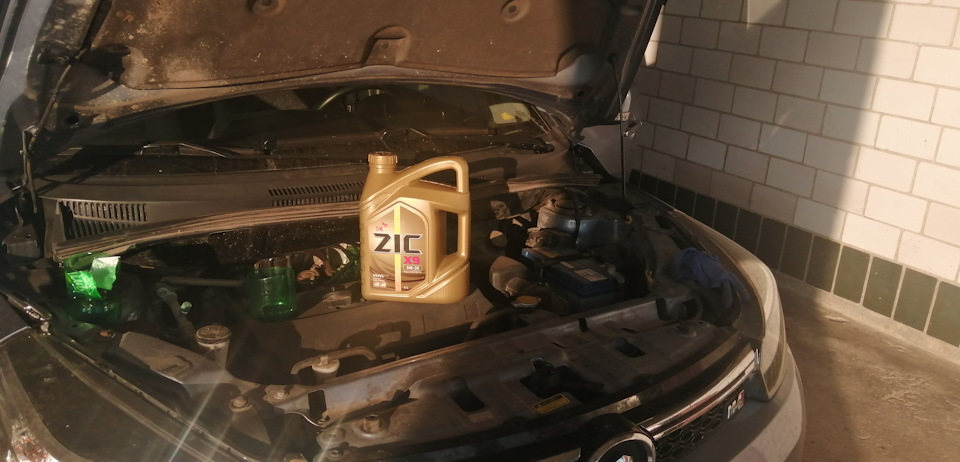 12. Заміна мастила ZIC X9 5W-30 (73196 км) 1
