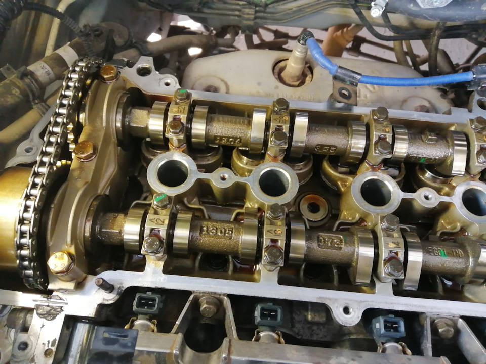 22. Заміна свічок Bosch FR7DC+. Перевірка зазорів клапанів (92950 км) 4