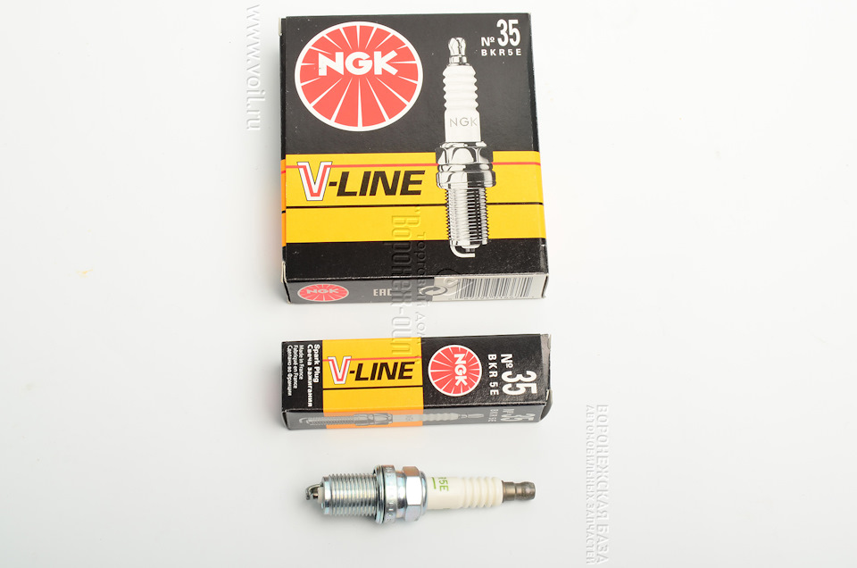 Заміна свічок запалювання з Denso K20TT на NGK 1667 V-Line №35 2