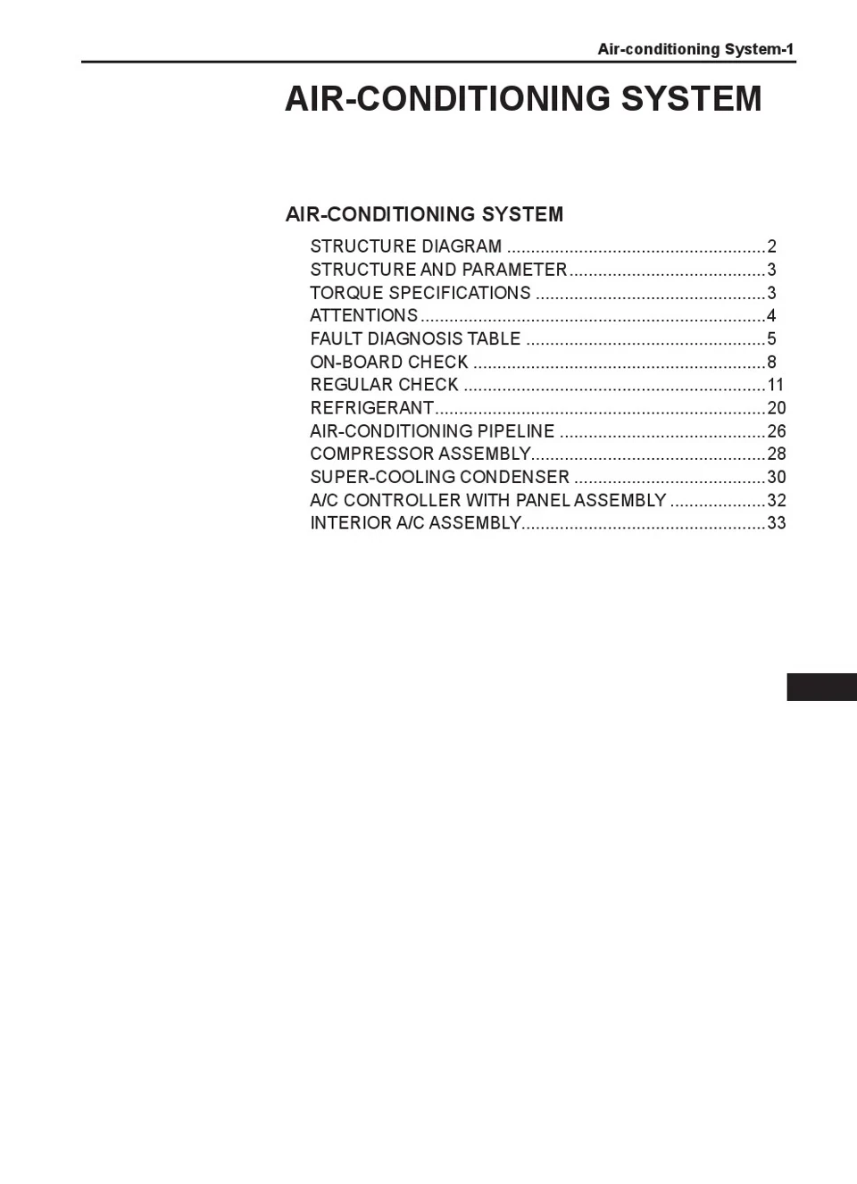 Для власників Great Wall Vollex C30. CHAPTER - Air Conditioning System (система кондиціювання)