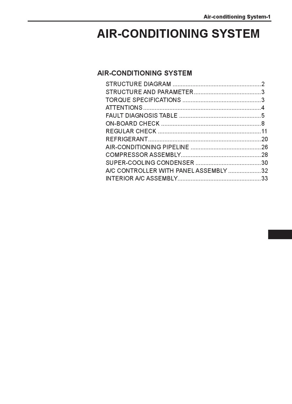 Для власників Great Wall Vollex C30. CHAPTER - Air Conditioning System (система кондиціювання) 1