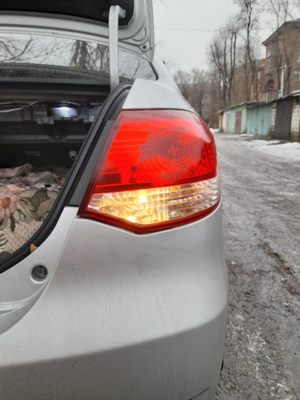 Заміна лампи заднього ходу