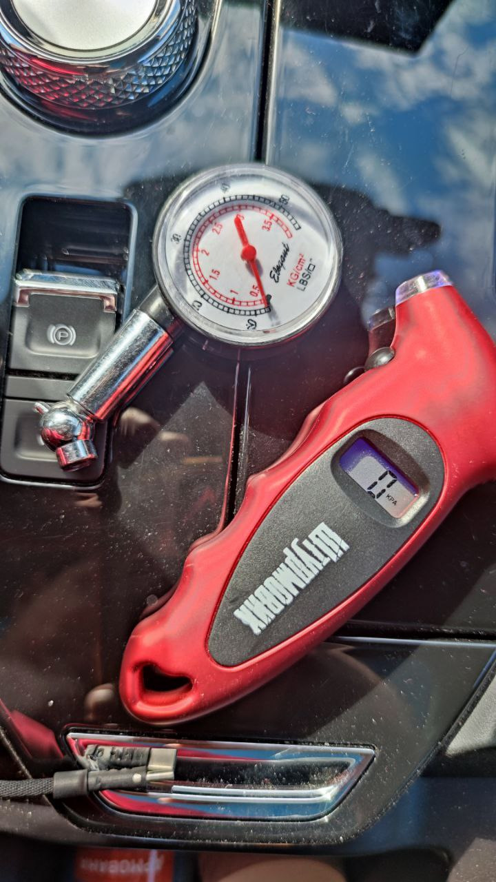Як накачати колеса до рівних значень TPMS з першого разу 2