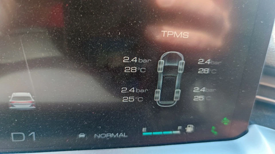 Як накачати колеса до рівних значень TPMS з першого разу